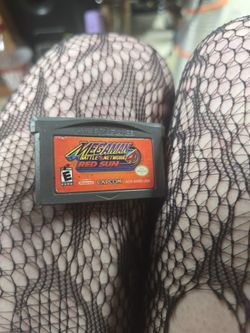 Mega Man Battle Network 4 Red Sun GBA