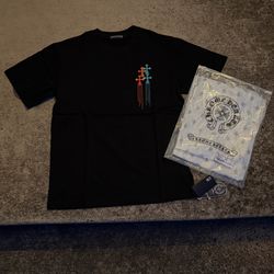 Chrome Hearts Multi Color Crosses Shirt