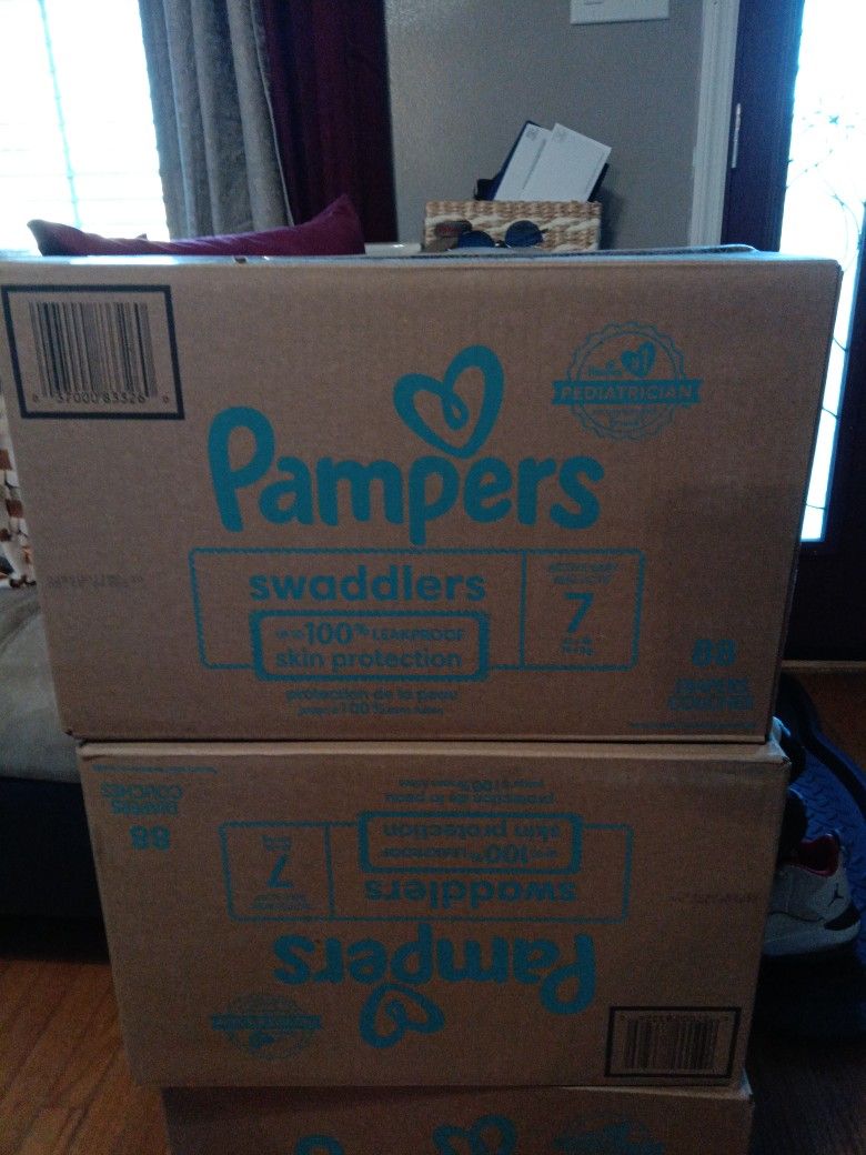 Pampers Size 7