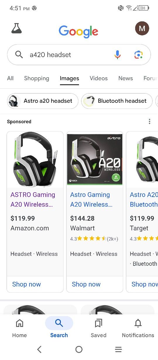Gaming Headset A20 Wireless