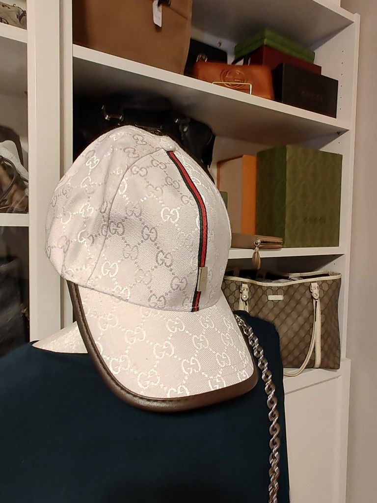 Men's Gucci White Cap
