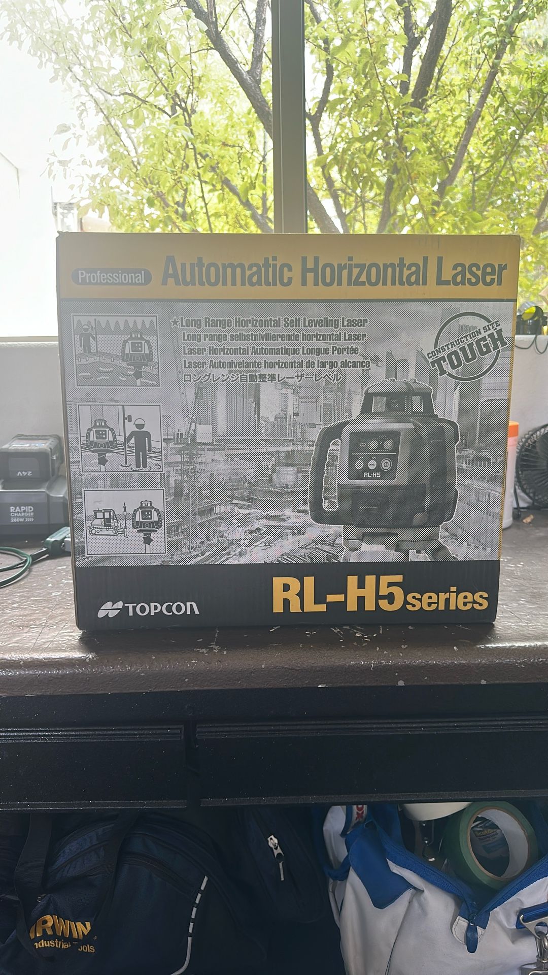 TOPCON RL-H5A / PS.RB, W/LS Cell (Rechargeable Battery)