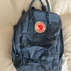 Fjallraven Kanken  Blue Backpack 
