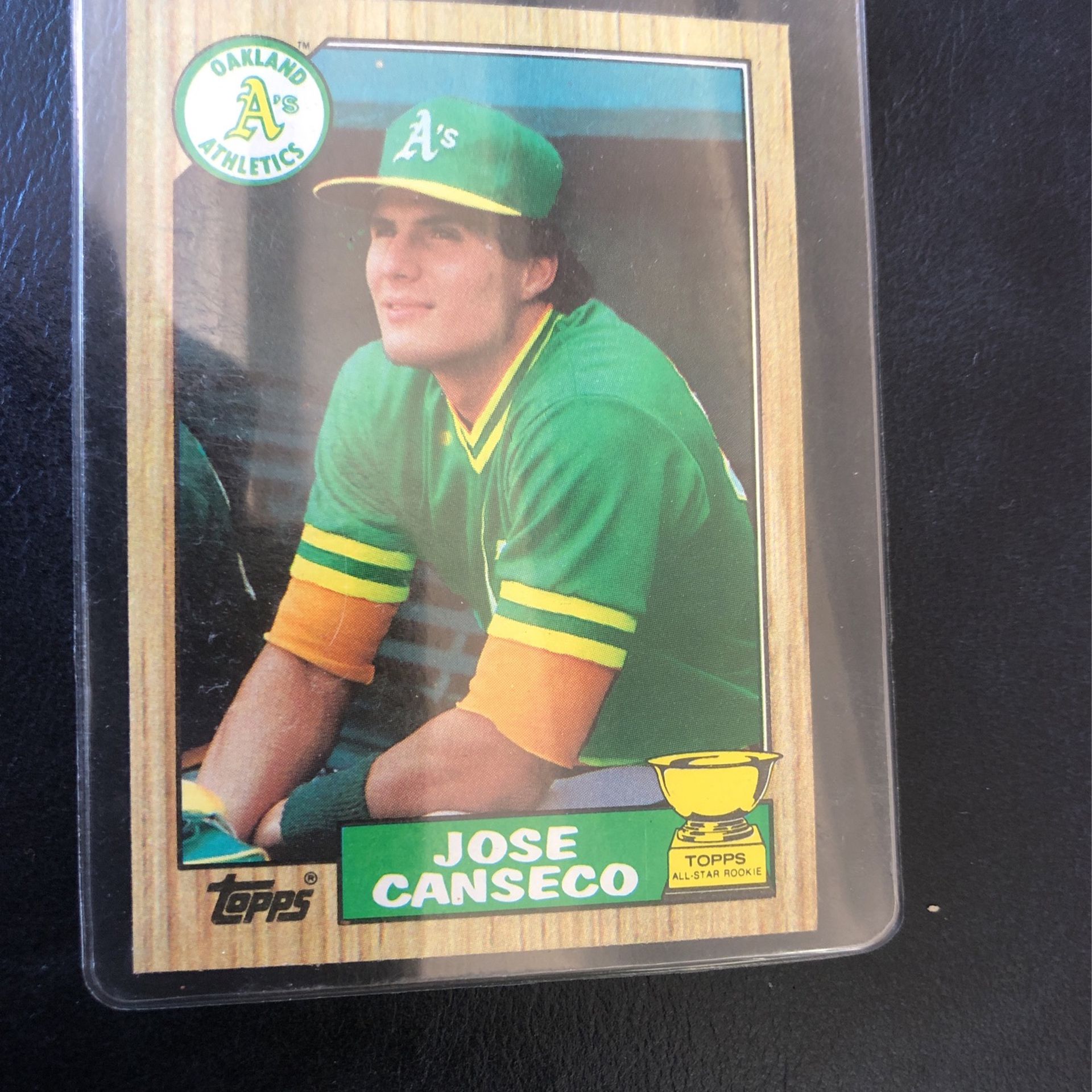 Jose Canseco Baseball Card
