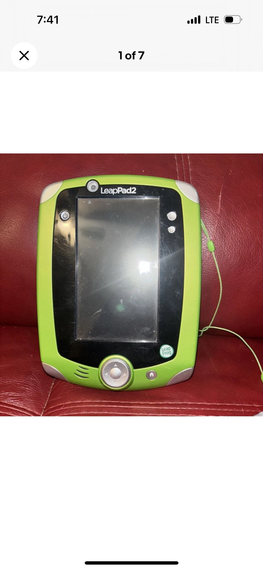Leap Frog LeapPad 2 Green with Stylus 32610