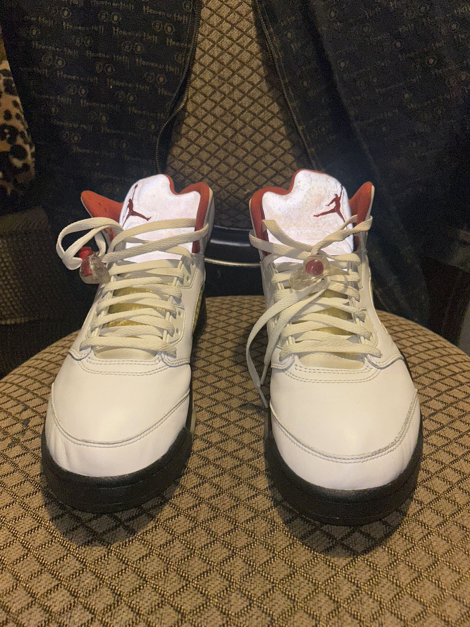 Fire Red 5’s Size 11