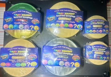 BRAND NEW Ralex Squishy Surprise Dumplings (Rare, Glow In The Dark, Gold, Mini, etc)