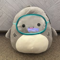 16” squishmallow gordon the shark