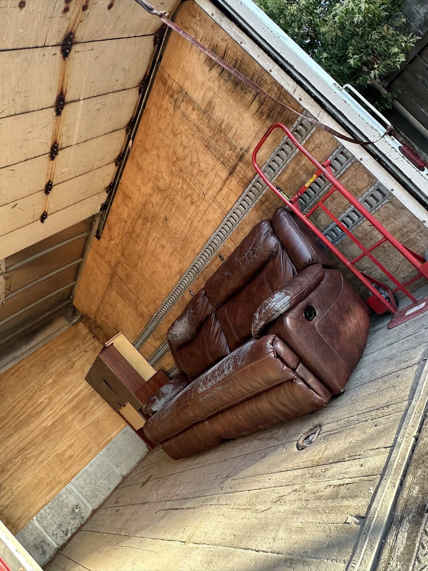 Leather Couch Recliner