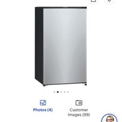 Frigidaire Frigidaire - 3.3 Cu. Ft. Mini Fridge - Silver