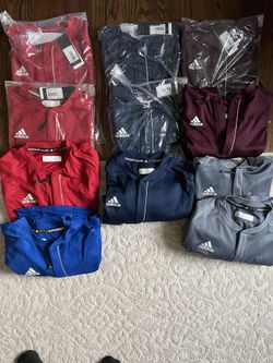 Adidas 1/4 Zip Men’s Shirts Large 
