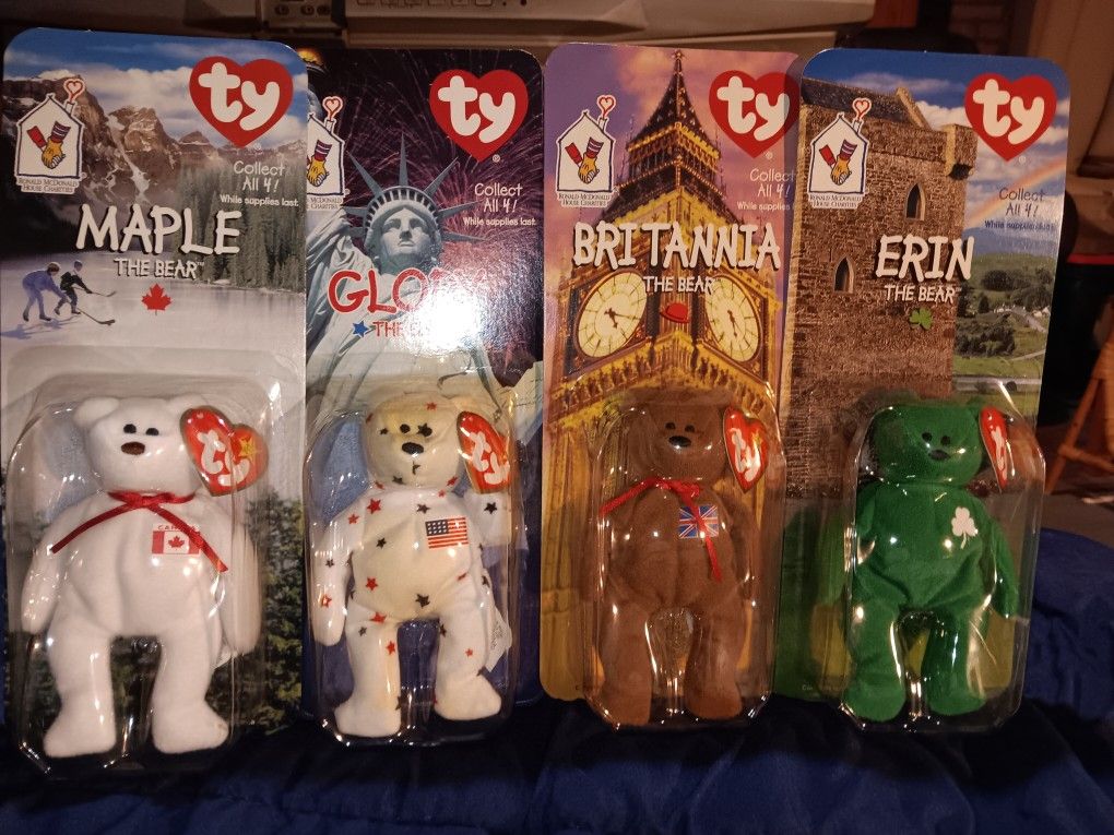 Collectable McDonald's Ty Beanie Babies 