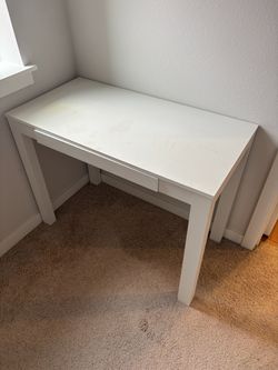 White desk