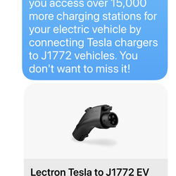 Tesla EV charger
