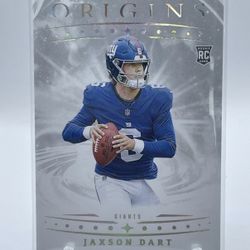 Jaxson Dart Origins White Variation Rookie