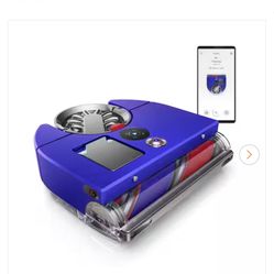 Dyson 360-Volt is Nav 12.6 in. Robotic Vacuum with Smart Navigation in Blue