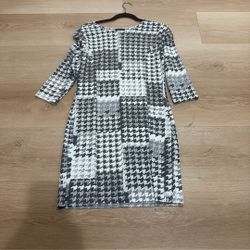 Dress Gray And White Checkered 