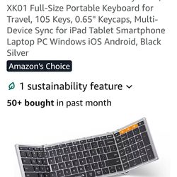 PROARC XK01  foldable , fullsize, bluetooth keyboard