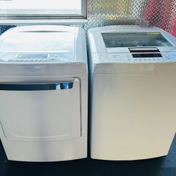 Lg Hydro Shield Electric Top Load Set