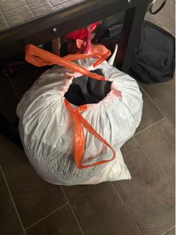 Large trash bag men’s shirts