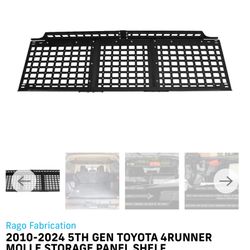 5th Gen 4runner Rago Fabrication Shelf