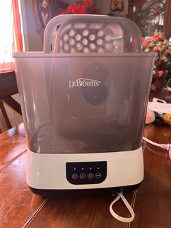 Brown's Electric Bottle Sterilizer and Dryer - White/Grey