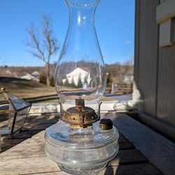 Beautiful Antique Kerosene Oil Lamp
