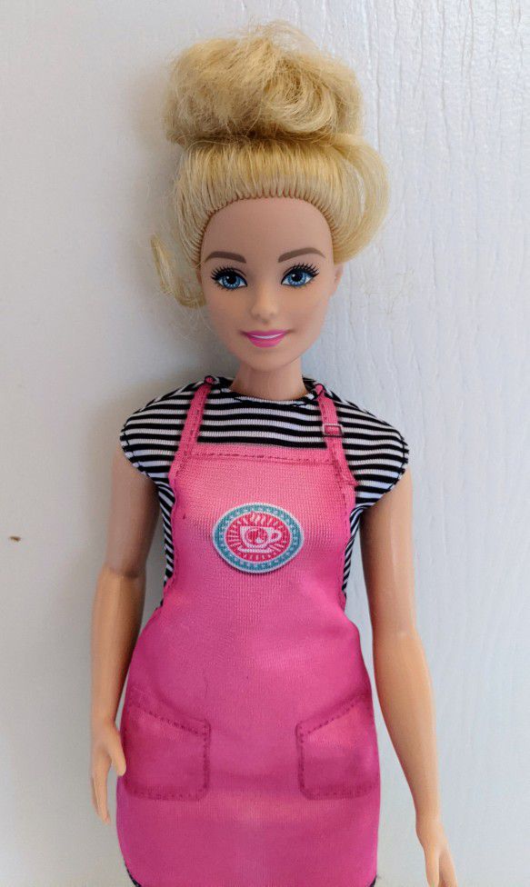 Barbie Coffee Shop Doll Only
