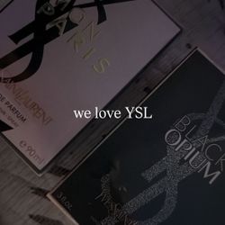 YSL PERFUMES WOMEN/MEN