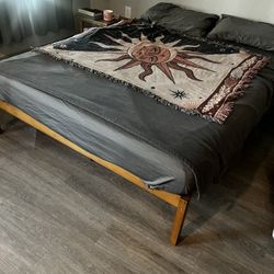 Bamboo Bed Frame 