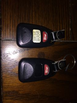Hyundai key fobs