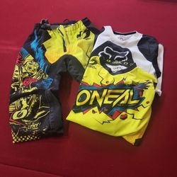 Motorcycle  Pants  Jersey Youth Boys