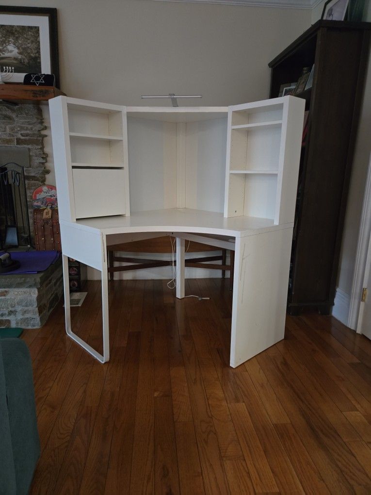 Ikea White Corner Desk