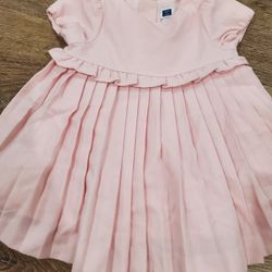 Baby light pink dress sz 0-3M