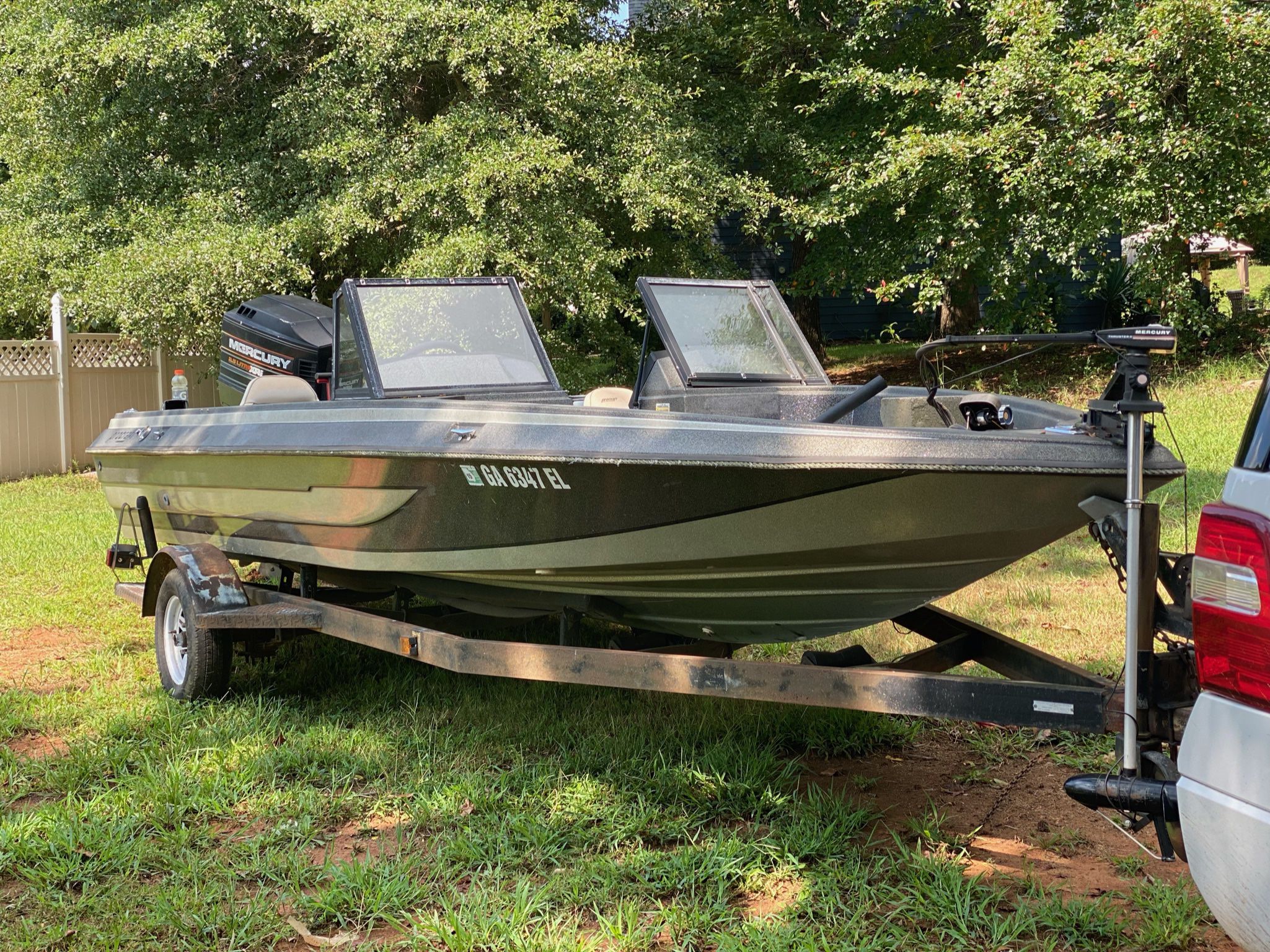 1989 Pro Craft Fishing Boat With Trailer  19.5 