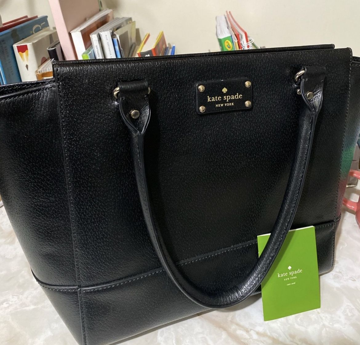 Kate spade black tote