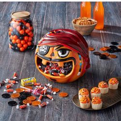 Members Mark Halloween Ceramic Candy Bowl Brand New In Box