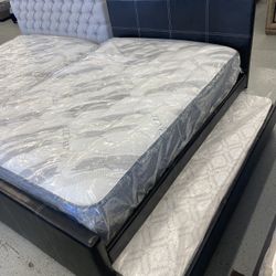 Furniture And Mattress, Boxspring, Bunkbed, Bedframe, Twin, Full, Queen, King, Dresser, Chest Mirror