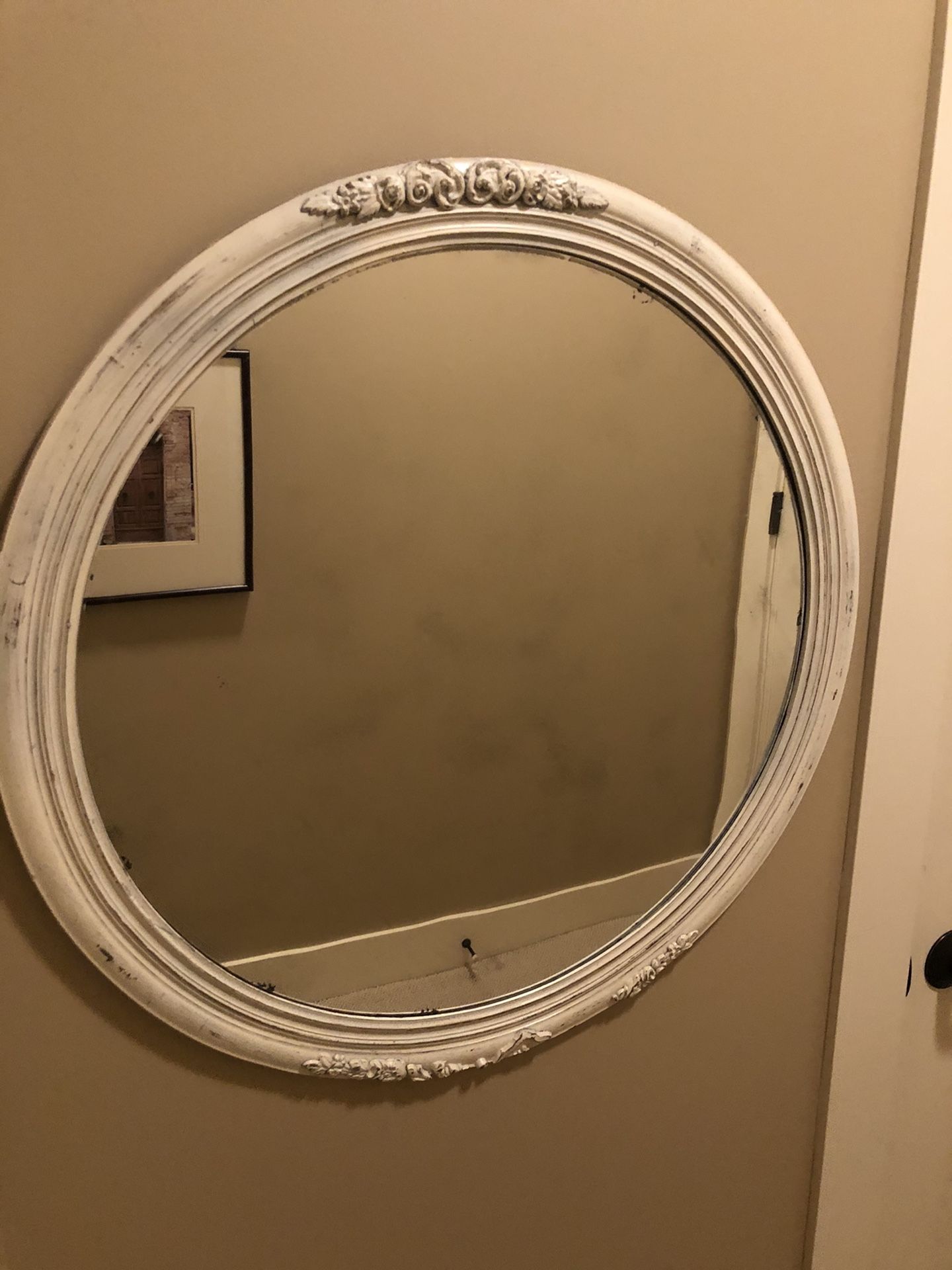 Vintage Shabby Chic Mirror