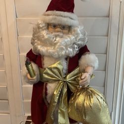 Vintage Animated Santa 