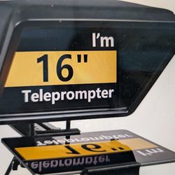 Gongyi G16 Teleprompter For iPad, Tablets, Phones