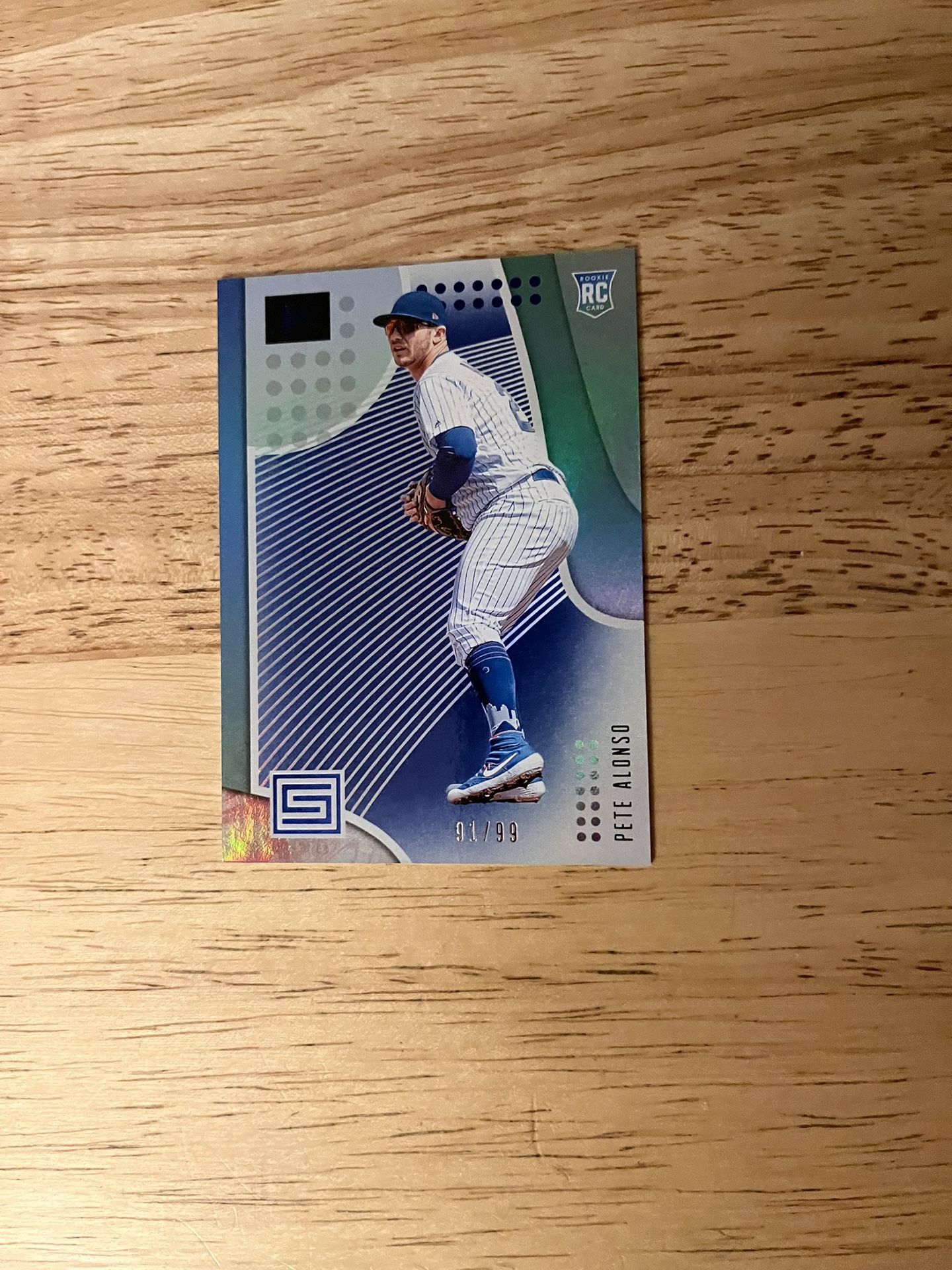 2019 Panini Chronicles Blue State Pete Alonso Rc /99