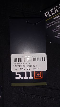 5.11 Stryke pants size 34x30
