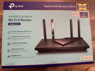 TP-Link AX1800 WiFi 6 Router V4 (Archer AX21)