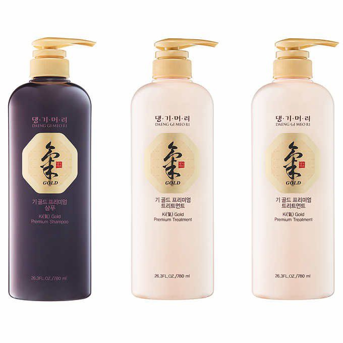 Daeng Gi Meo Ri Ki Gold Premium, 3-pack shampoo