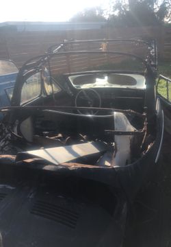 Convertible vw frame