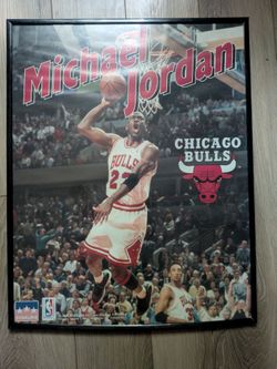 Michael Jordon Vintage Poster