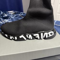 Black and white sock