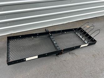 Hitch cargo carrier