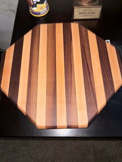 Handmade Hexagon Type Wood Cutting Board